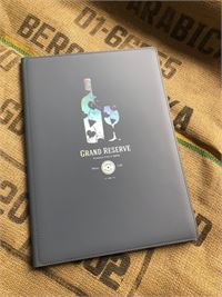 PORTA MENU A4 IN PELLE